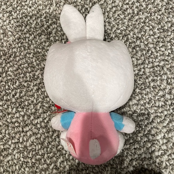 RARE TY Sanrio Hello Kitty Easter Bunny Pastel Plush 8.5" - Picture 2 of 3